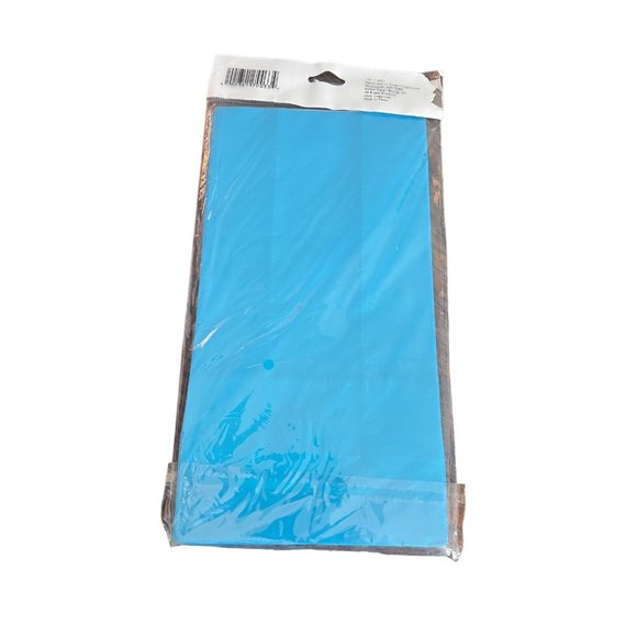 Treat or favor bags Mixed Lot of 32 Blue, Teal, Blue Floral, Green Stripe NEW - Picture 3 of 9